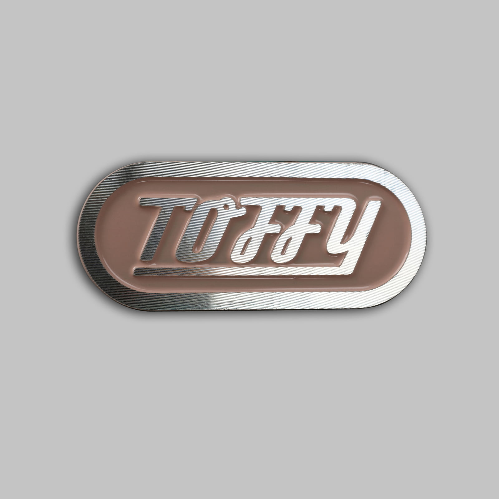 Engraved Adhesive Metal Name Plate